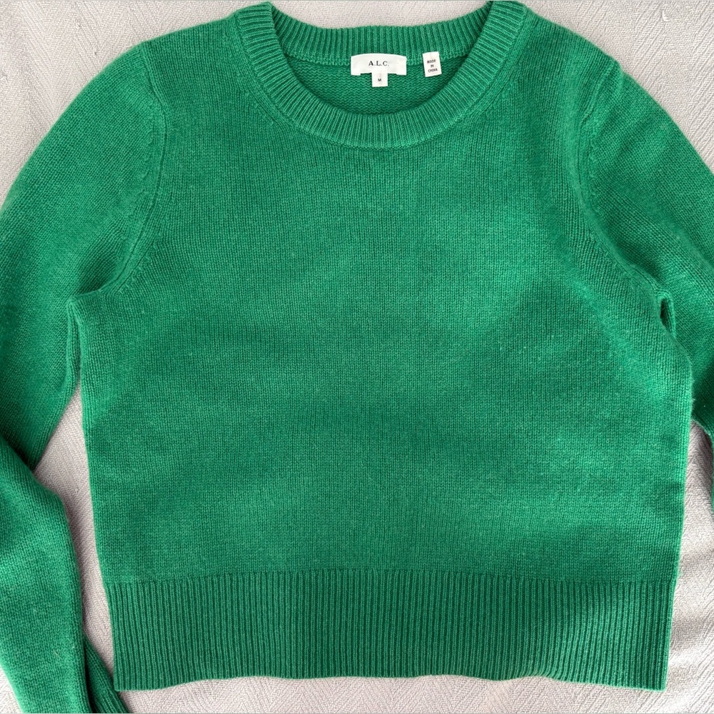 ALC Wooster Green Sweater size medium